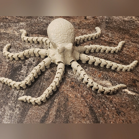 3D Printed Octopus by McGybeer - Picture 1 of 4